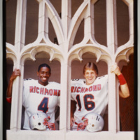 Photograph of Leland Melvin and Bob Bleier, 