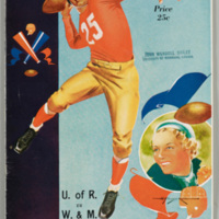 Spider Gridiron, November 24, 1938, Thanksgiving Day: U. of R. vs W. &amp; M. 