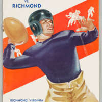 V.M.I. vs. Richmond : official program : Richmond, Virginia, October 16, 1943.
