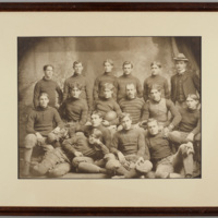 Photograph of the Richmond College Football Team,  circa 1900.