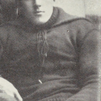 Photograph of John B. Kaufman, Quarterback, 1897.