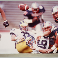 Photograph of University of Richmond vs.  University of Delaware, date unknown.