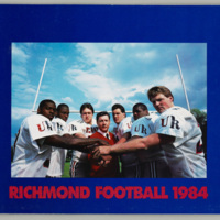 Richmond Football 1984. Media Guide.